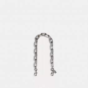 Coach Outlet Link Chain Strap Silver CE728