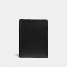 Coach Outlet Passport Case Black 38080