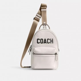 Coach Outlet Charter Pack With Coach Graphic Chalk Multi CP127