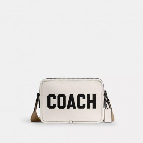 Coach Outlet Charter Crossbody 24 With Coach Graphic Chalk Multi CP137