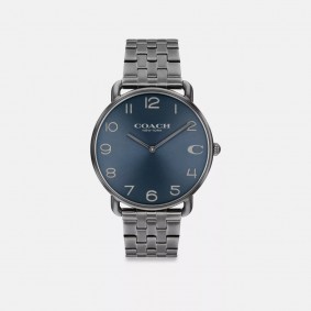 Coach Outlet Elliot Watch 41 Mm Grey CT072