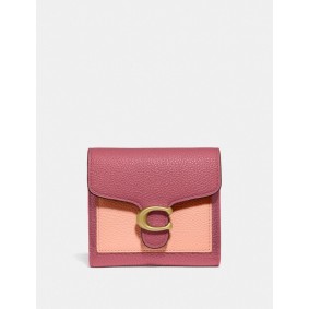 Coach TABBY SMALL WALLET IN COLORBLOCK 76302 B4AFF