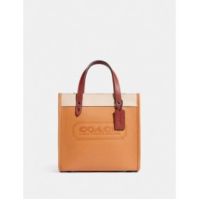 Coach FIELD TOTE 22 IN COLORBLOCK WITH COACH BADGE AND WHIPSTITCH C3863 V5LBO
