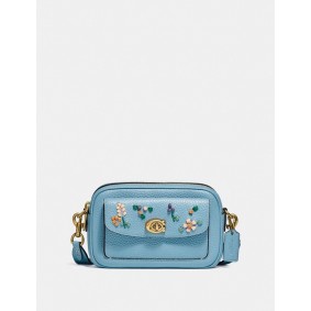 Coach WILLOW CAMERA BAG WITH FLORAL EMBROIDERY C3881 B4/AZ