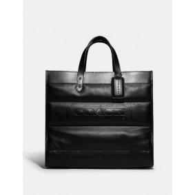 Coach FIELD TOTE 40 WITH QUILTING C6613 JIBLK